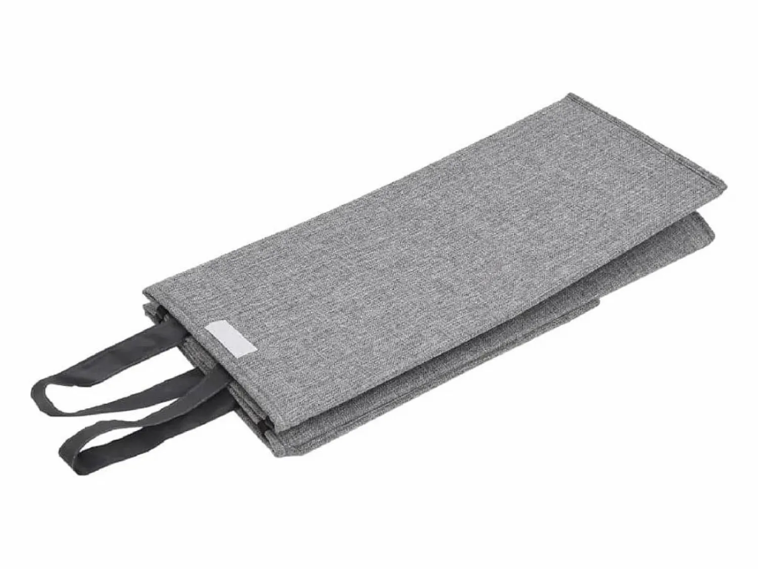 Cesta de ropa plegable 26x34,5x59,5 cm Tejido de lino sintético
