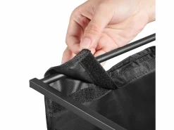Best Cesta de Ropa Sucia SucceBuy Cesto para la Ropa Sucia de 2 Compartimentos, Organizador con Bolsas Extraíbles de Tela, Estructura Metálica y Tapa de Madera Cesto De Ropa