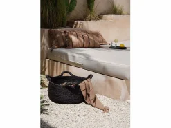 Outlet Cesta Les Quatre Mains - Negra - L Cesta