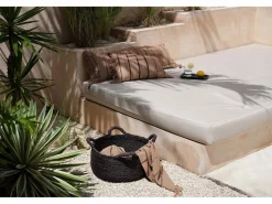 Outlet Cesta Les Quatre Mains - Negra - L Cesta