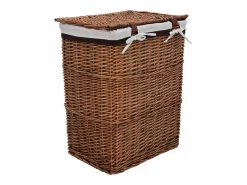 Online Cesta para la ropa de sauce marrón Marru00f3n