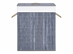 Best Cesta para ropa de una sola sección de bambú 83 L Cesto De Ropa
