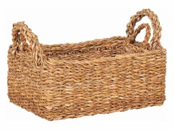 Discount ebuy24 cestas rectangulares de algas marinas naturales Marru00f3n