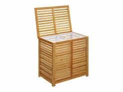Clearance Five Cesto de ropa doble de 100 litros Beige