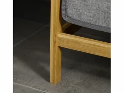 Cesto de ropa madera natural 63.5x33x73 cm Cesto De Ropa