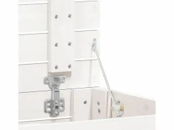 Best Cesto para ropa 44x44x76 cm madera maciza de pino Cesto De Ropa