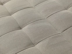 Online Vente-unique Chaise longue clic-clac ESTEBAN de tejido color Topo