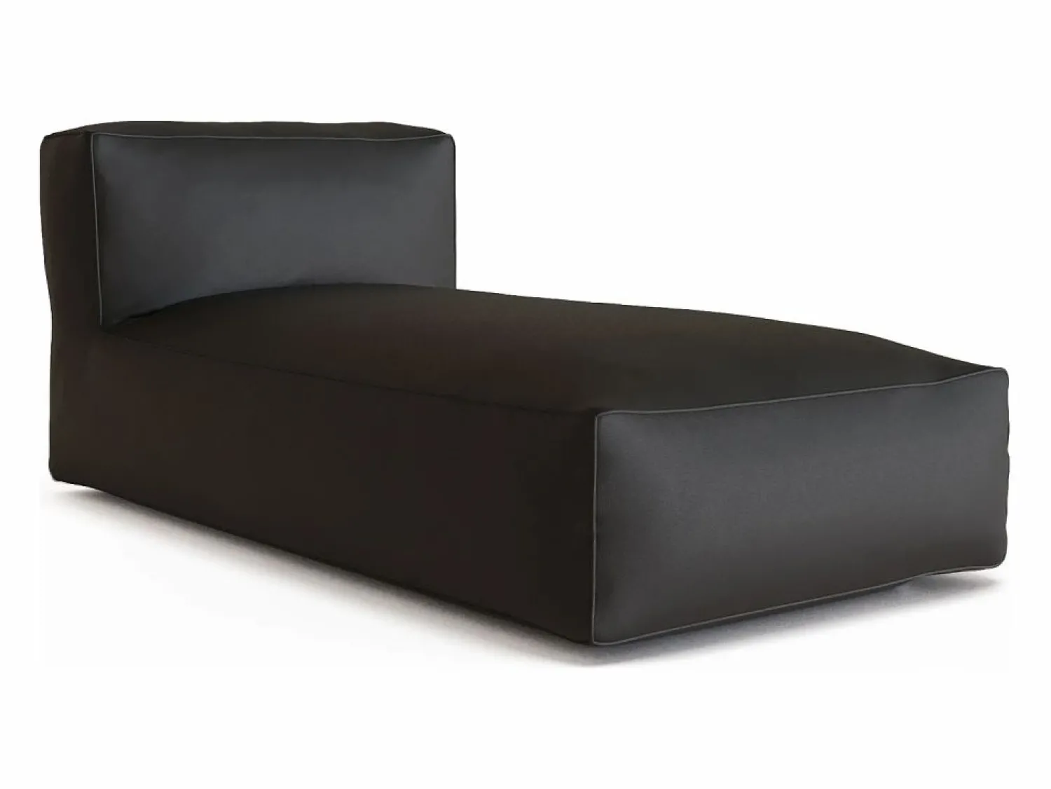 Discount Chaise longue de jardín en tela bouclé - - NOUMARA de Salones De Jardín
