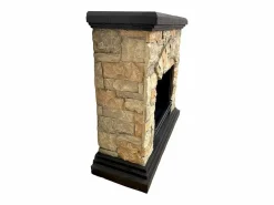 Best Chimenea de bioetanol Biochimenea de suelo Belluno efecto piedra artificial L105xD38xH100 Multicolor