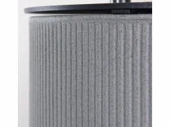 Online Chimenea de bioetanol brasero de suelo para jardín para interior y exterior MODIGLIANI Hierro fundido d.36 x h56 Gris