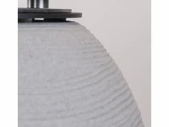 Hot Chimenea de bioetanol, brasero de jardín, de pie, para uso interior y exterior, BOTTICELLI Corda , d.40 x h.54 Beige