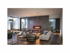 Best Chimenea de bioetanol empotrada Frame 1500 SimpleFire con cristal Negro