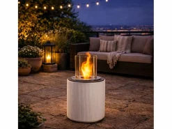 Clearance Chimenea de bioetanol MODIGLIANI Corda , brasero de suelo para uso interior y exterior, d.36 x h.56 Chimenea|Chimenea