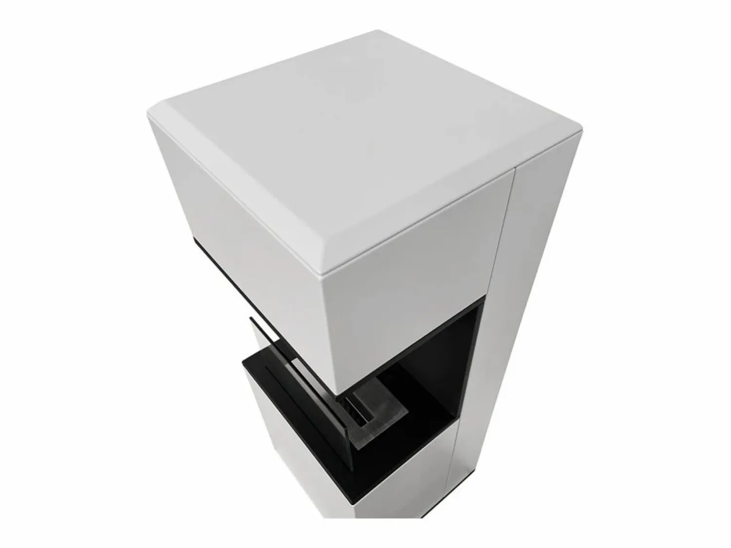 Chimenea de bioetanol Oslo, biochimenea independiente en acero , L38xP38xH100