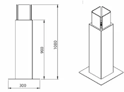 Best Chimenea de bioetanol para jardín y exterior Capri 110 negra Brasero