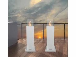 Chimenea de bioetanol para jardín y exterior Capri 70