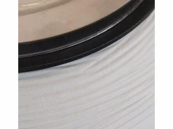 Chimenea de bioetanol para suelo de jardín, para interior y exterior, BOTTICELLI Perla d.40 x h54 Brasero