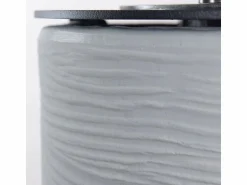 Discount Chimenea de bioetanol RAFFAELLO Pearl White, brasero de pie para interior y exterior, d.35 x h.55 Blanco