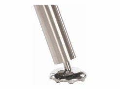 Outlet Eurobath Chimenea de cuenco Chicago acero 75 cm negra 85013 Negro
