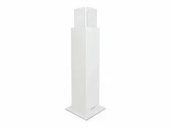Chimenea de jardín de bioetanol para exterior Capri 110 blanca