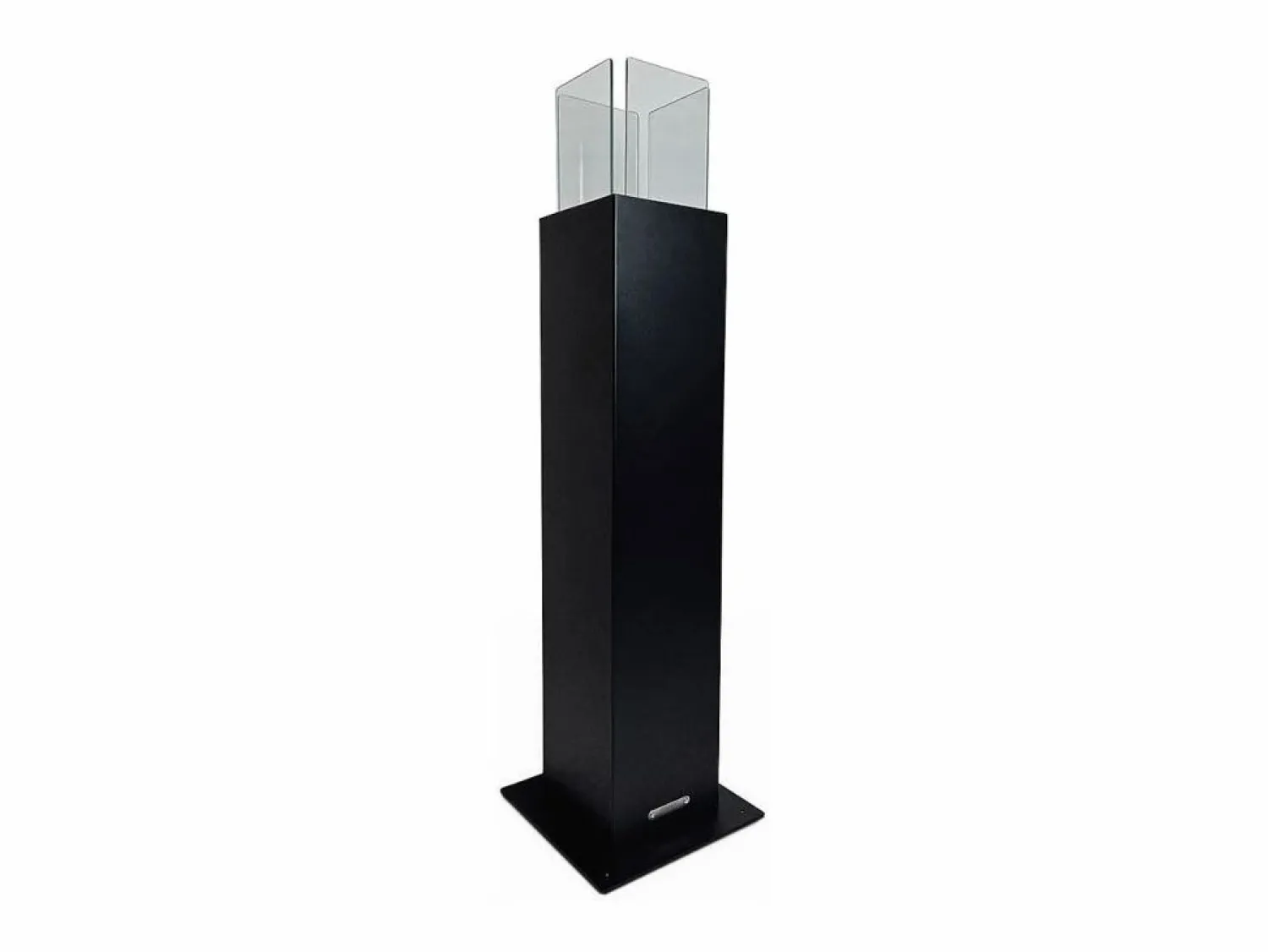 Clearance Chimenea de jardín de bioetanol para exterior Capri 110 Black Chimenea|Chimenea