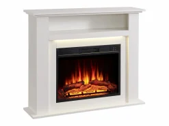 Hot Chimenea eléctrica BALDERIA Liora - Chimenea de pie, estante, calefacción - Chimenea|Chimenea