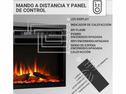Best Chimenea eléctrica BALDERIA Atalanta 72 - Chimenea empotrable - Chimenea|Chimenea