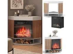 Vicco Chimenea eléctrica 100x73x80 lynea