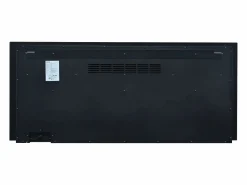 Sale Chimenea eléctrica con 12 colores de llama - De pared o empotrada - Negra 106,5×46,5×12 Chimenea|Chimenea