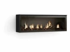 Chimenea eléctrica LED, 107x25x38cm, Salón - Comedor, Chimenea eléctrica, Chimenea|Chimenea