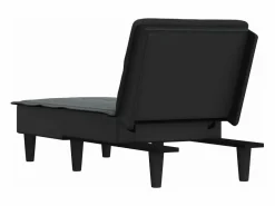 Discount Garden Furniture Claire-Olympe Sofá diván de tela oscuro Gris