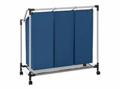 Clasificador de ropa con 3 bolsas Acero
