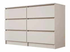 Online Cómoda: 6 cajones, cachemir, 120 x 79 x 39 cm Cómoda