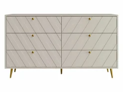Vente-unique Cómoda 6 tiroirs coloris - TEODA de Pascal MORABITO