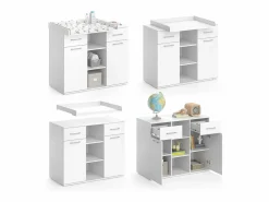 Clearance Cómoda cambiador 113x70x109 leonie Mueble De Bebé