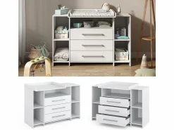 Best Cómoda cambiador 143x70x100 oskar Mueble De Bebé