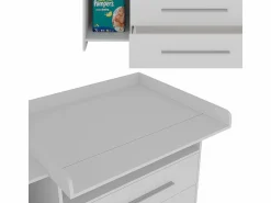 Vicco Cómoda cambiador 110x53x93.5 paula Blanco