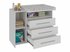 Vicco Cómoda cambiador 110x53x93.5 paula Blanco