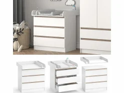 Hot Cómoda cambiador /sonoma 80x76x87 emma Mueble De Bebé