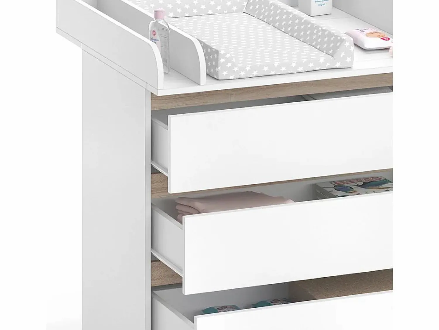 Hot Cómoda cambiador /sonoma 80x76x87 emma Mueble De Bebé