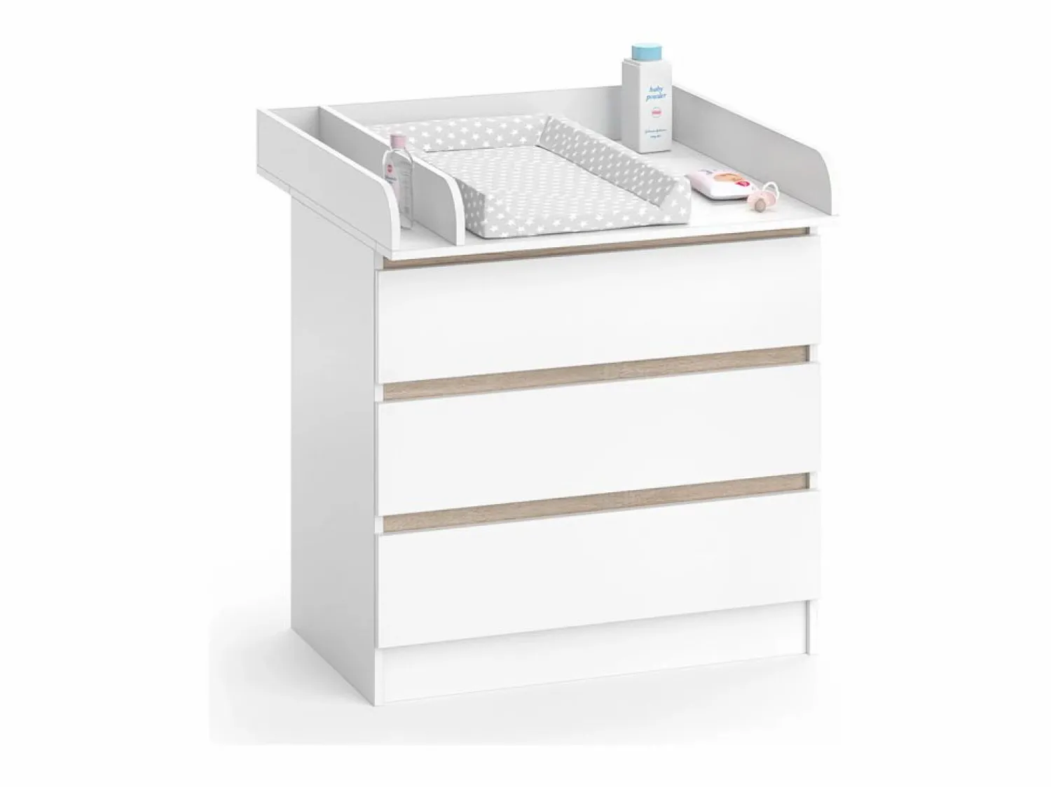 Hot Cómoda cambiador /sonoma 80x76x87 emma Mueble De Bebé