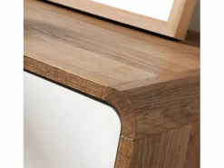 Calicosy Cómoda de 6 Cajones Efecto Madera y Blanco - ALBURA