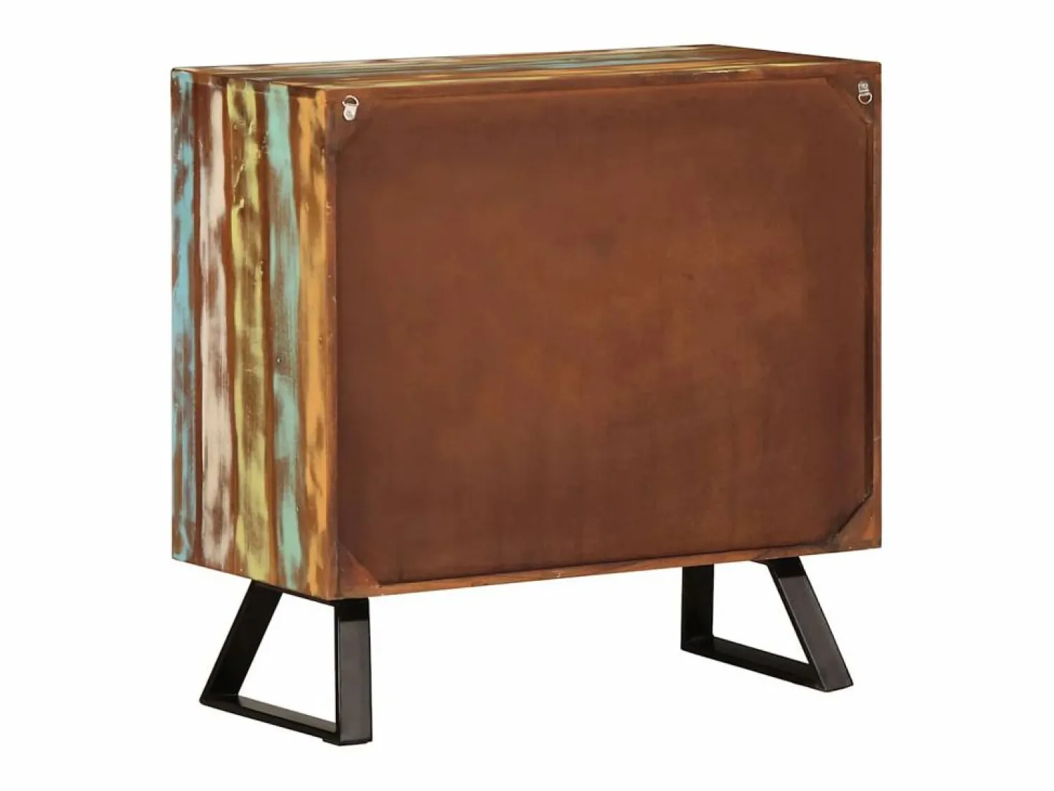vidaxl Cómoda de madera maciza reciclada 70x35x70 cm