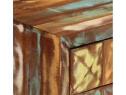 vidaxl Cómoda de madera maciza reciclada 70x35x70 cm