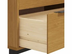 vidaxl Cómoda FLAM madera maciza de pino 80x40x80 cm