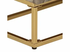 Best vidaxl Cómoda madera maciza de mango y hierro 55x30x76 cm Color natural claro