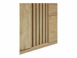 Clearance Cómoda para bebé robusta con cambiador integrado color roble dorado colección TOMMY. Mueble De Bebé