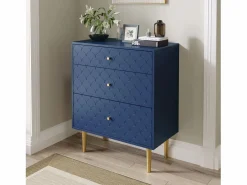 Hot Cómoda Ragement para dormitorio - 3 cajones - oscuro Cómoda
