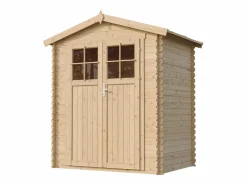 Timbela Cobertizo de madera - 136x196cm/1.98m² - M367F