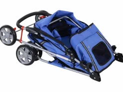 PawHut Cochecito para perro y gato 75x45x97 cm